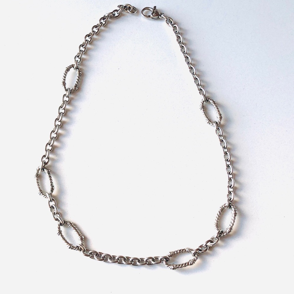 Judith Ripka sterling silver chain